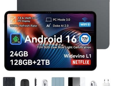OSCAL Tablet - Pad 200 - AI Tablet - 8300mAh - 13.4 Inch Full HD - 24GB RAM - 128GB... | bol