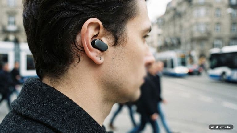 AI-illustratie bij: Samsung introduceert open-ear oordopjes Galaxy Buds On
