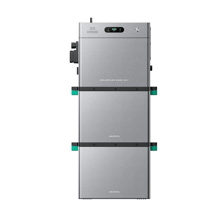 Zendure SolarFlow 2400 AC Plug-in Thuisbatterij (2400W, 93% efficiëntie)