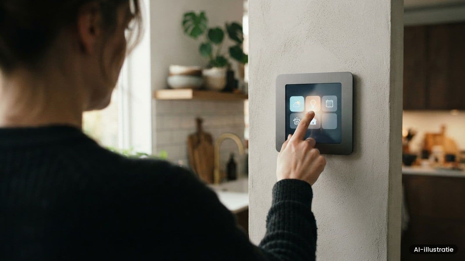 AI-illustratie bij: Apple brengt HomeView 27.2 uit voor lancering van slim scherm