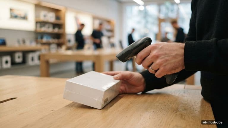 AI-illustratie bij: Apple pakt retourfraude met iPhones aan via nieuwe scanner