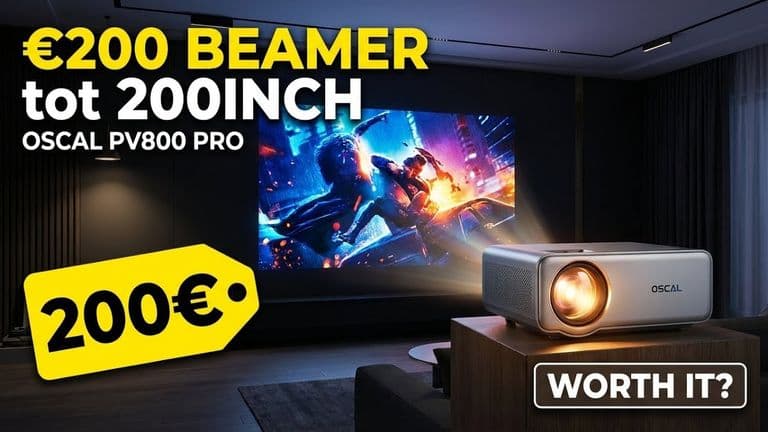 Oscal PV800 Pro Review: Een Echte Thuisbioscoop Voor Weinig Geld