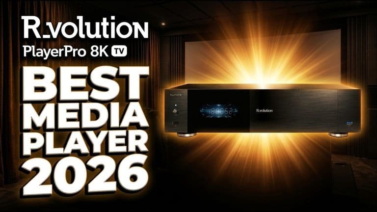 R_volution PlayerPro 8K TV Review: High-End Media Box