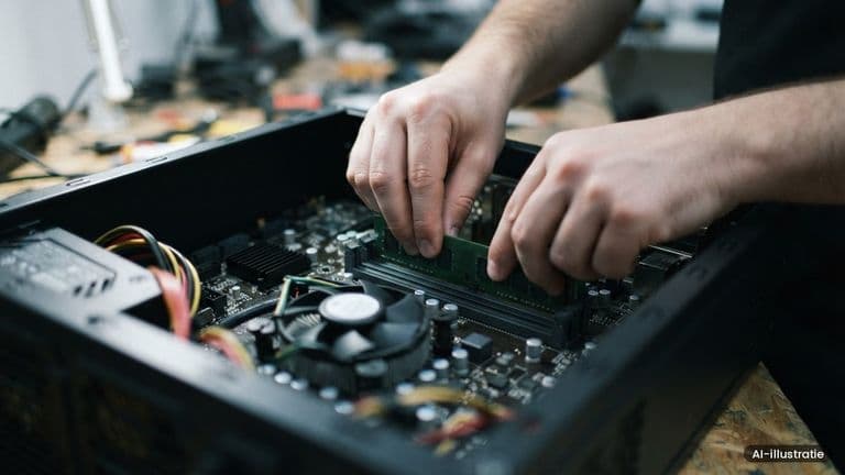 AI-illustratie bij: Sam Altman noemt werkgeheugen in pc's verspilling