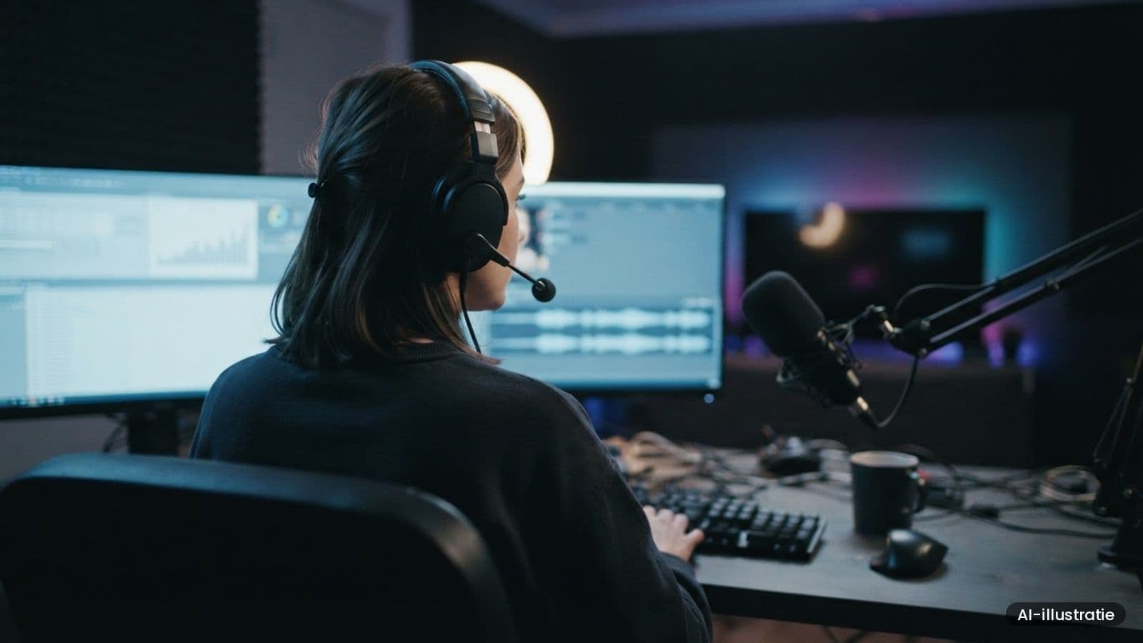 AI-illustratie bij: Vermeende GTA 6-actrice ontwijkt vragen over Lucia in livestream